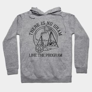 NA There Is NO GRAM Like The Program  - Narcotics Anonymous - Sobriety and Recovery Hoodie